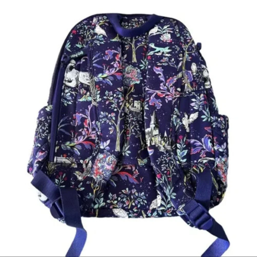 NEW With Tags Vera Bradley Harry Potter Forbidden Forest Laptop Campus Backpack - Picture 5 of 5
